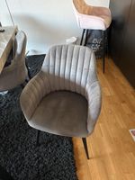 Sessel Samt 4 Stk