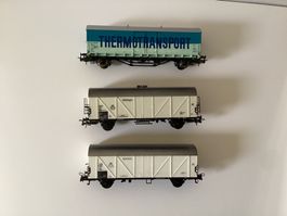 Roco NMJ Güterwagen SJ DB Epoche III 1:87 H0