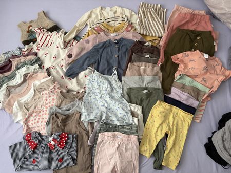 Mädchen Kleiderpaket Grösse 80/86