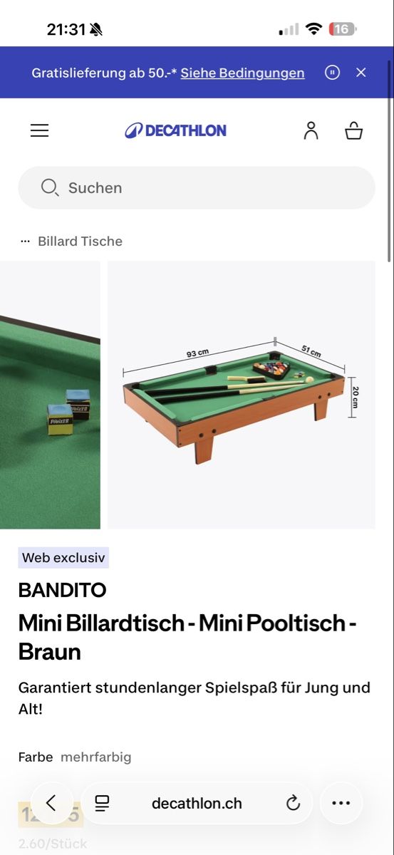 Tavoli da biliardo: Billard de table  – Usato da Chalais venduto da bor_dvb8 4