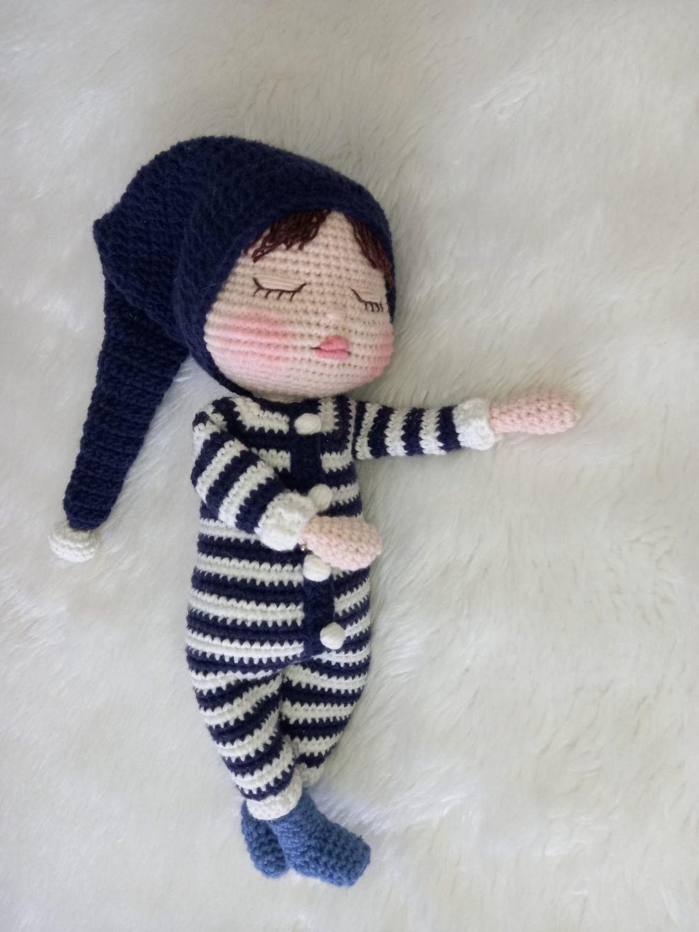 Bambole: Amigurumi Häkelpuppe – Nuovo (secondo la descrizione) da Kaltbrunn venduto da gurlukhandmade