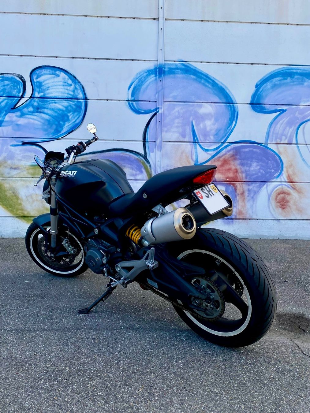 Ducati Route: Motorrad Ducati Monster 696, schwarz – D'occasion à Schaffhausen par ALBE006 6