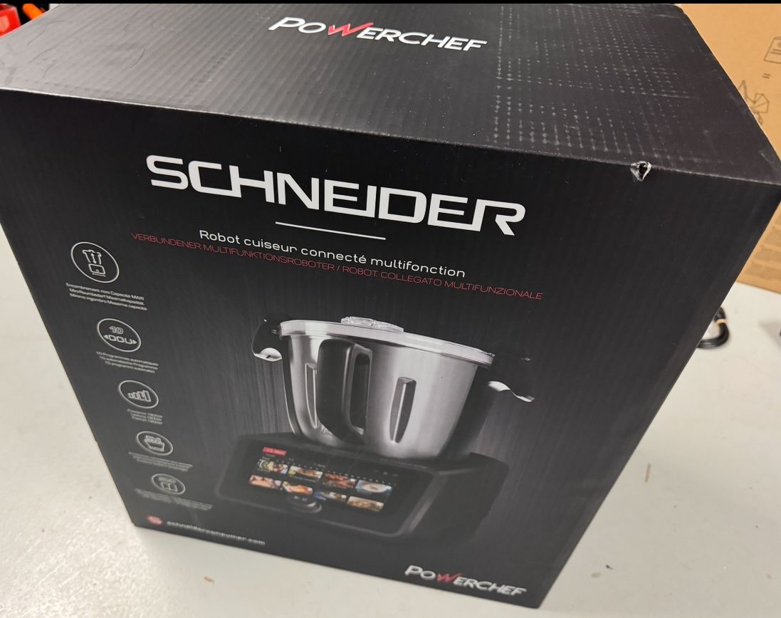 Schneider Appareils de cuisine: Robot culinaire Schneider Powerchef multifonction neuf – Neuf avec emballage d'origine à Le Landeron par fandemammut