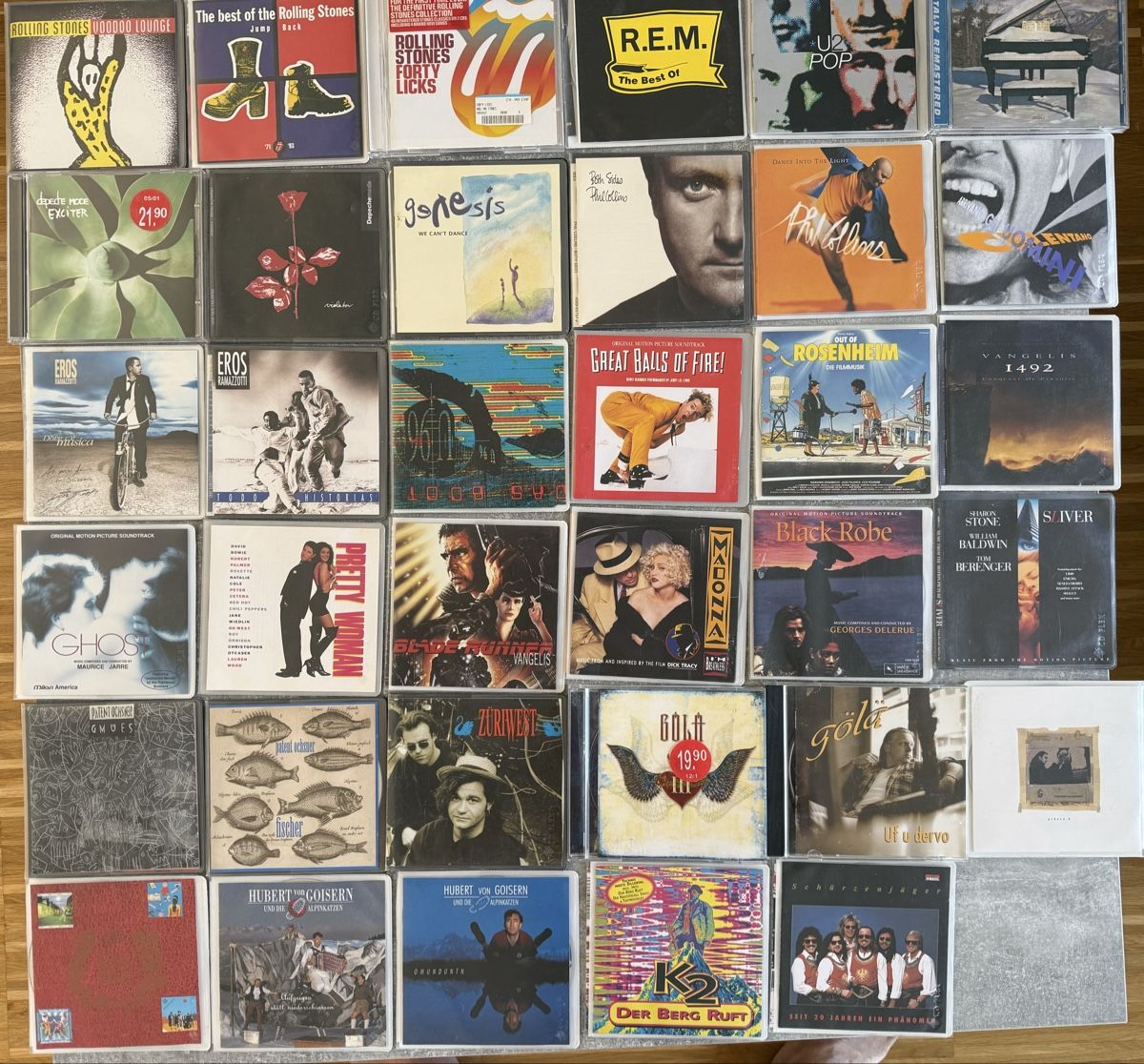 CD: Div.CD‘s 150 St. Pop, Rock, Havy M., Klassik, Sampler, M.Art – Usato da Zürich venduto da wedbe1 1