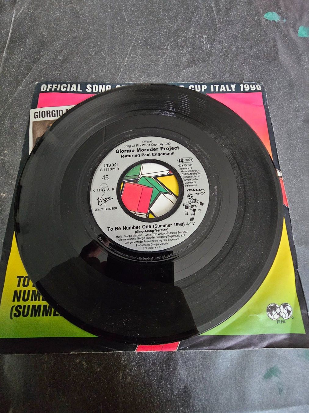 Dischi in vinile: Vinyl, 7" LP - Giorgio Moroder Project – To Be Number One... – Usato da Biberist venduto da Foolio0 3