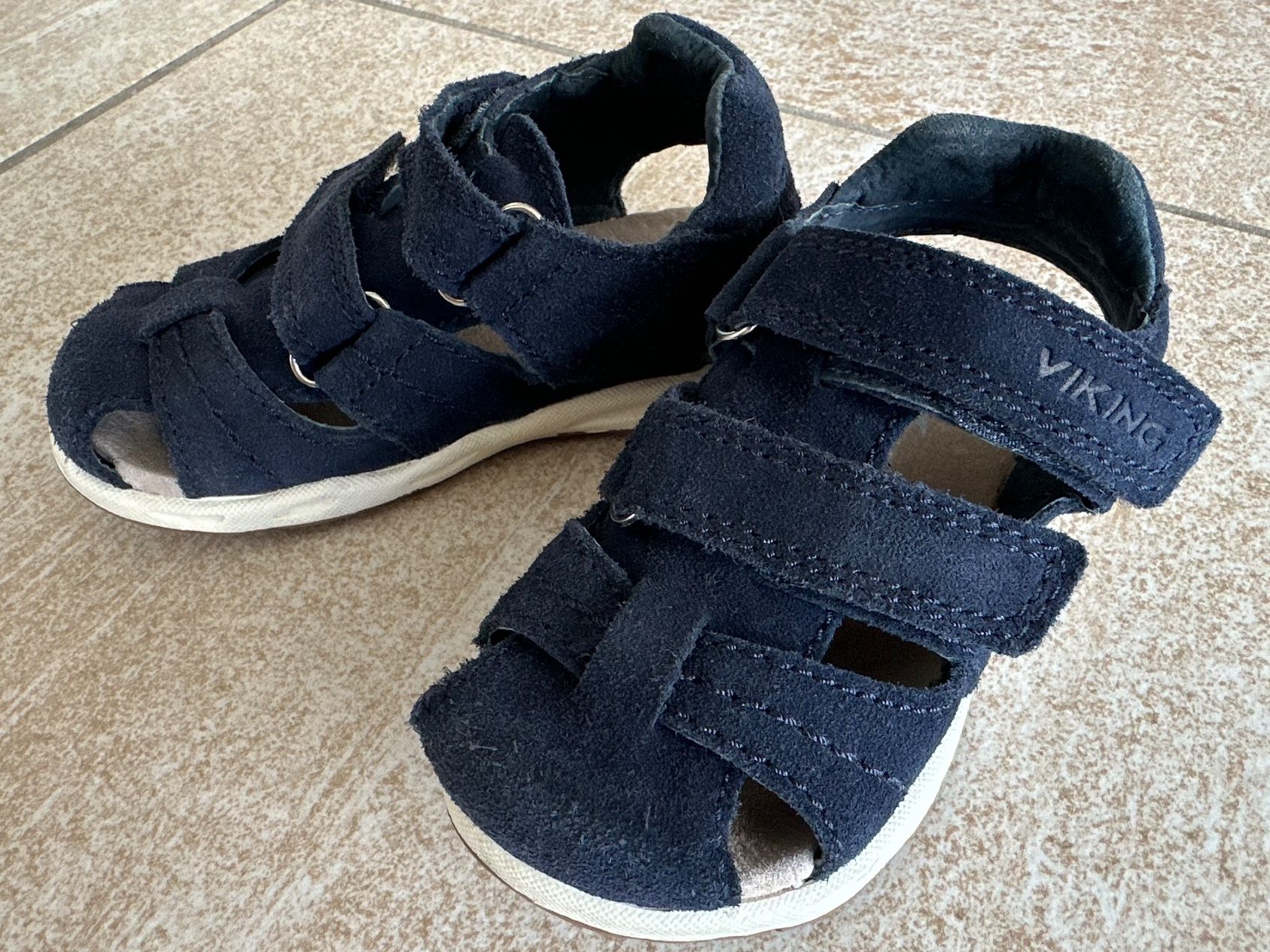Viking Scarpe per ragazzi: VIKING Riemensandalette - navy – Usato da Dübendorf venduto da liism