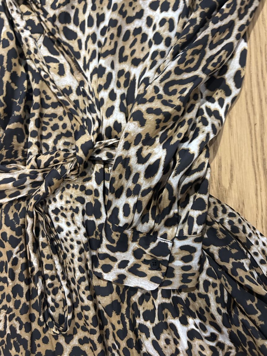 Zadig & Voltaire Vestiti: Zadig & Voltaire Leopard Print Dress - Size Medium! – Nuovo (secondo la descrizione) da Veyrier venduto da aliyag 2