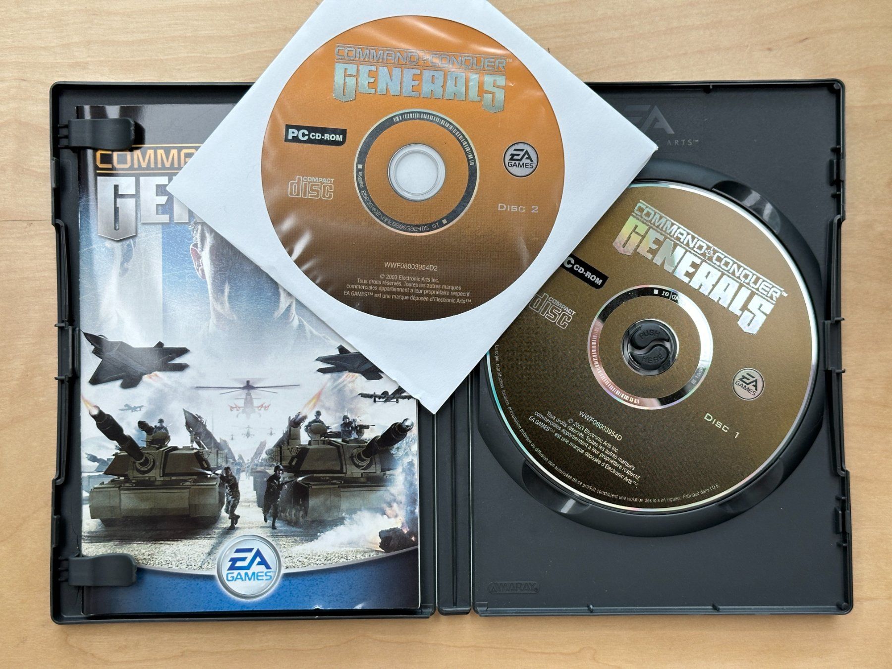 Giochi: Command & Conquer : Generals - PC - FR – Usato da Genève venduto da Jeux_Retro 2