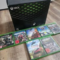 Xbox Series X mit 2 Controller und 13 Spielen
