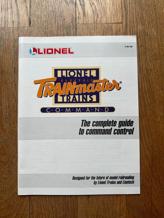 Lionel Trainmaster The complete guide to command control Kaufen auf