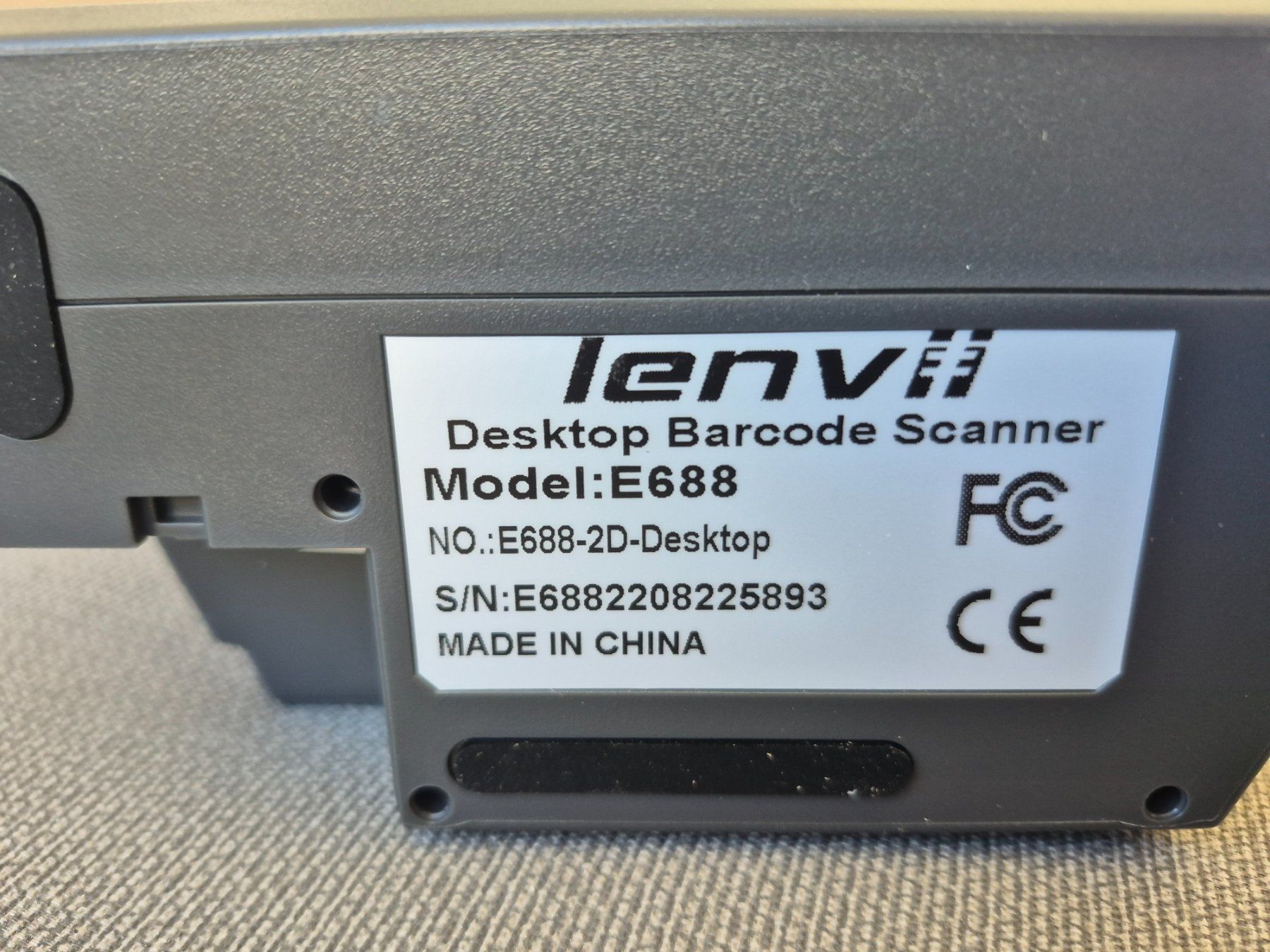 Scanner: Lenvii Desktop Barcode Scanner Model E688 neu & ovp – Neu und originalverpackt aus Romanshorn von sch_8zdv 2