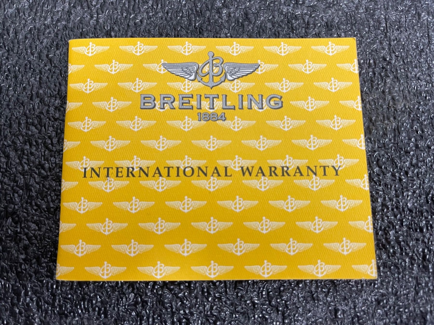 Breitling Orologi: Breitling Navitimer Warranty Manual aus 1997 – Usato da Rüti ZH venduto da Oldexplorer 1