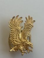 Adler Brosche Goldfarben(S31)