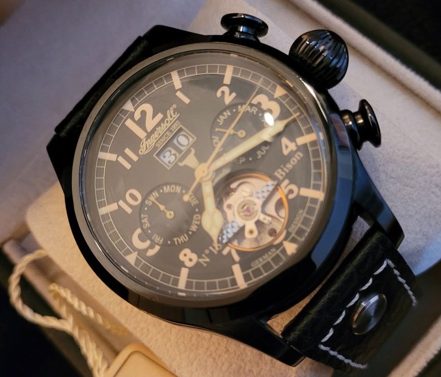 Ingersoll Orologi: INGERSOLL AUTOMATIKUHR IN4506 BISON NO18 – Nuovo (secondo la descrizione) da Pratteln venduto da Bmw0107 5