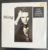 Sting Nothing Like The Sun 2LP Poster 1987