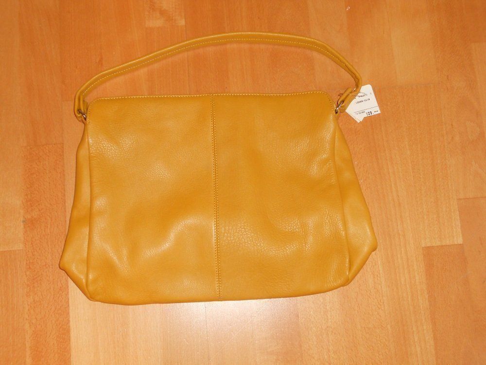 Borse da donna: Neu: Leder-Handtasche - senfgelb – Nuovo (secondo la descrizione) da Uznach venduto da Laeuffer