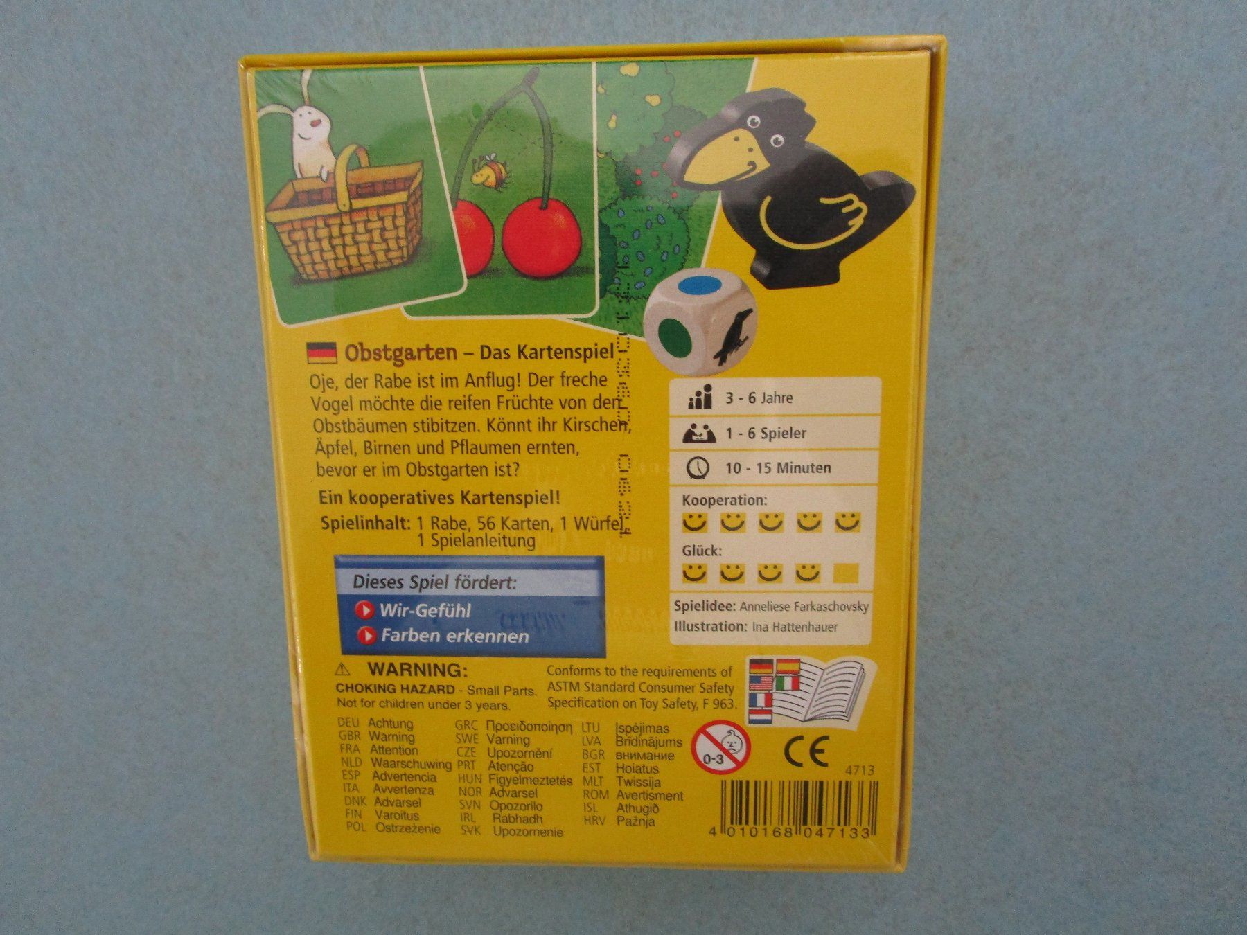 Haba Giochi: Obstgarten / Kartenspiel – Nuovo e nell'imballaggio originale da Grenchen venduto da Uhus15 1