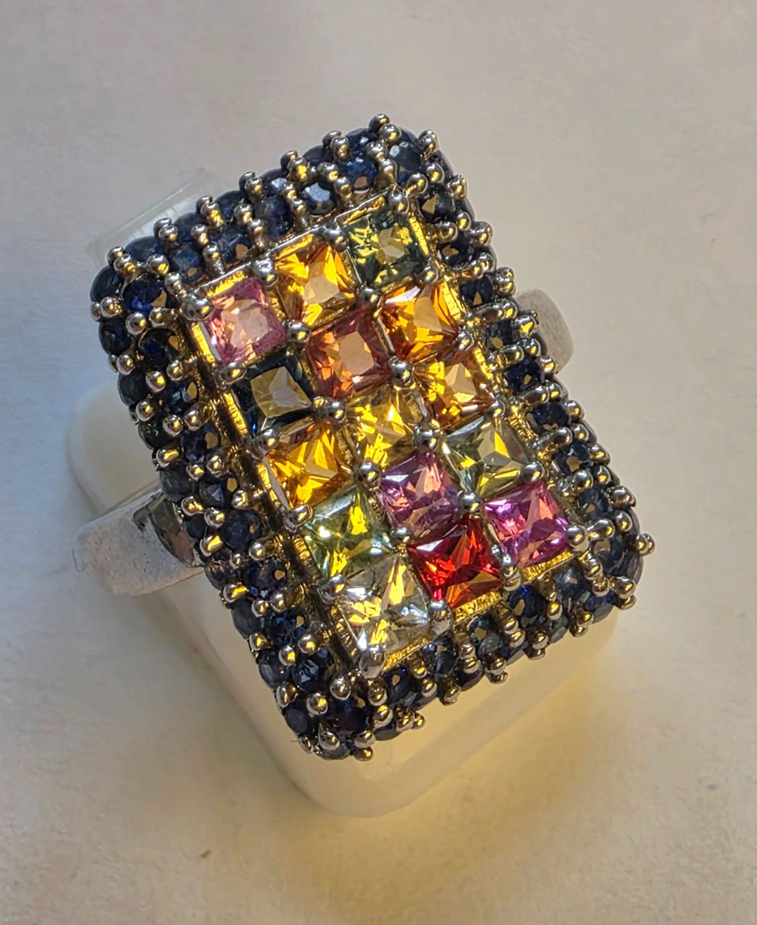 Bagues: Ring Saphir Multicolor 52 neu – Neuf (Voir description) à Zürich par ben_mn5h