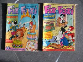 Fix und Foxi Doppelpack - Comic Rarität der 1980er Jahre!