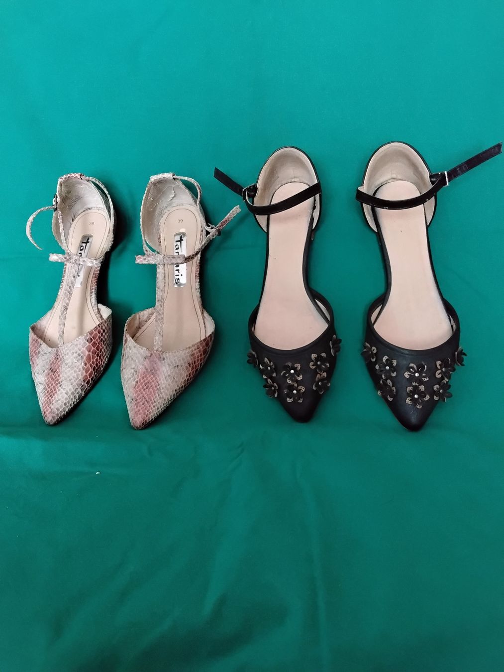Tamaris Scarpe da donna: Schuhe Damen Grösse 39 2 Paar  – Usato da Grünen venduto da Frauanne