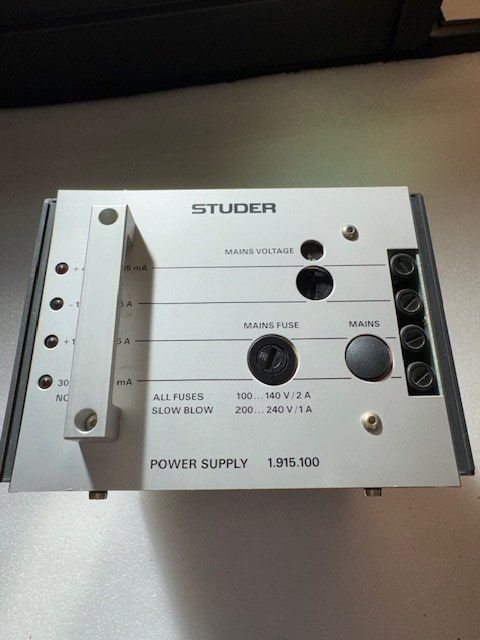 Poster & Bilder: Studer Netzteil 1.915.100 – Gebraucht aus Suhr von Audiobruno