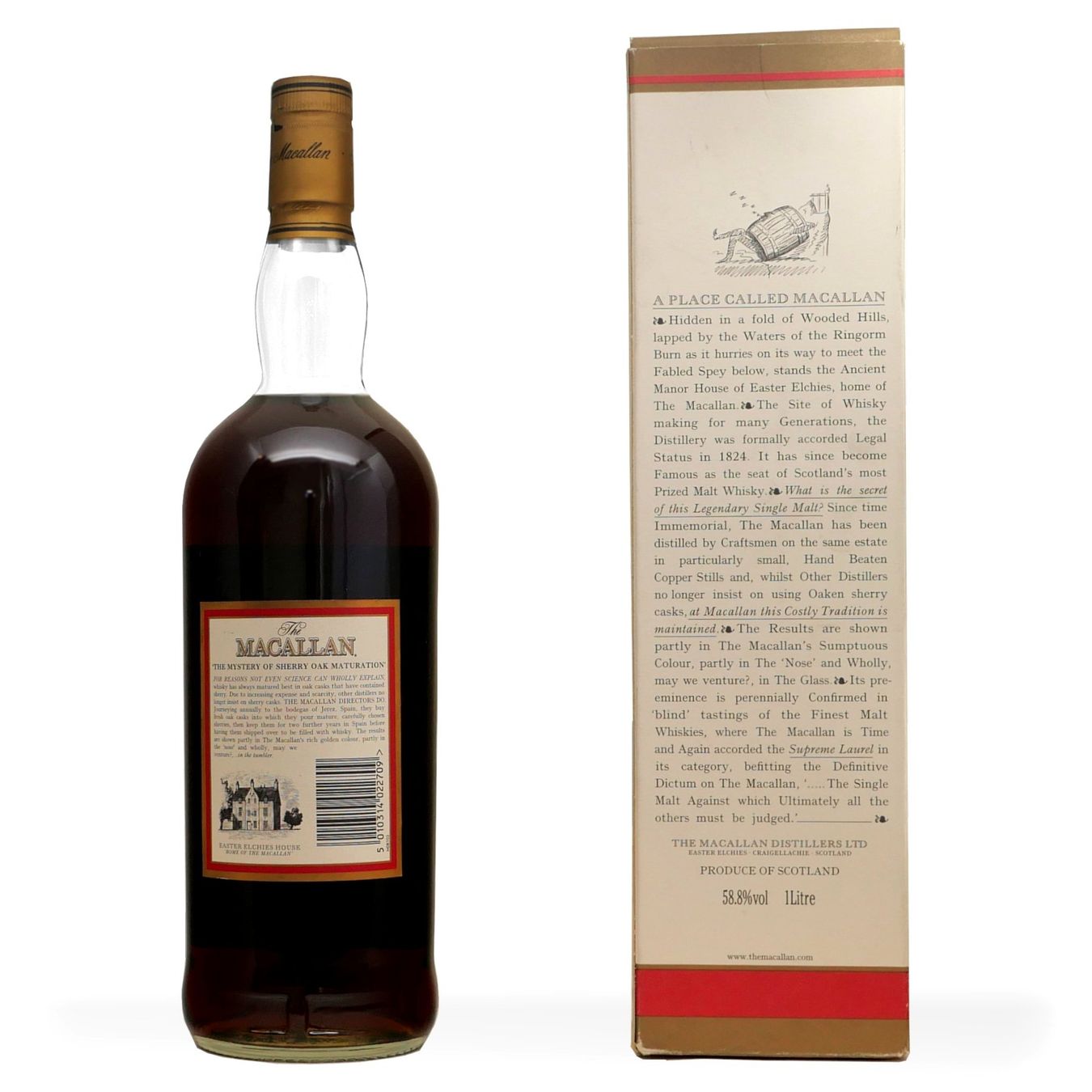 Macallan Bevande alcoliche: Macallan 10 Years Cask Strength 2000 Old Label 1 Litre 58.8% – Nuovo (secondo la descrizione) da Wohlen AG venduto da MAXMALT 1