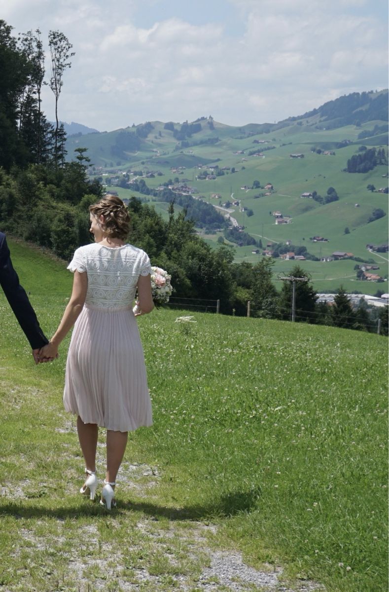 Vestiti: Umstandsbrautkleid – Nuovo (secondo la descrizione) da Appenzell venduto da Tanja222 1