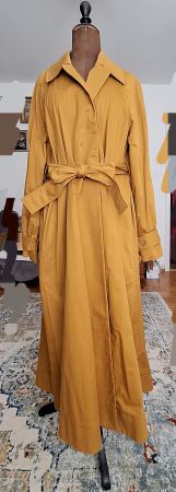 COS Oversized Trenchcoat aus Bio-Baumwolle, Gr. M