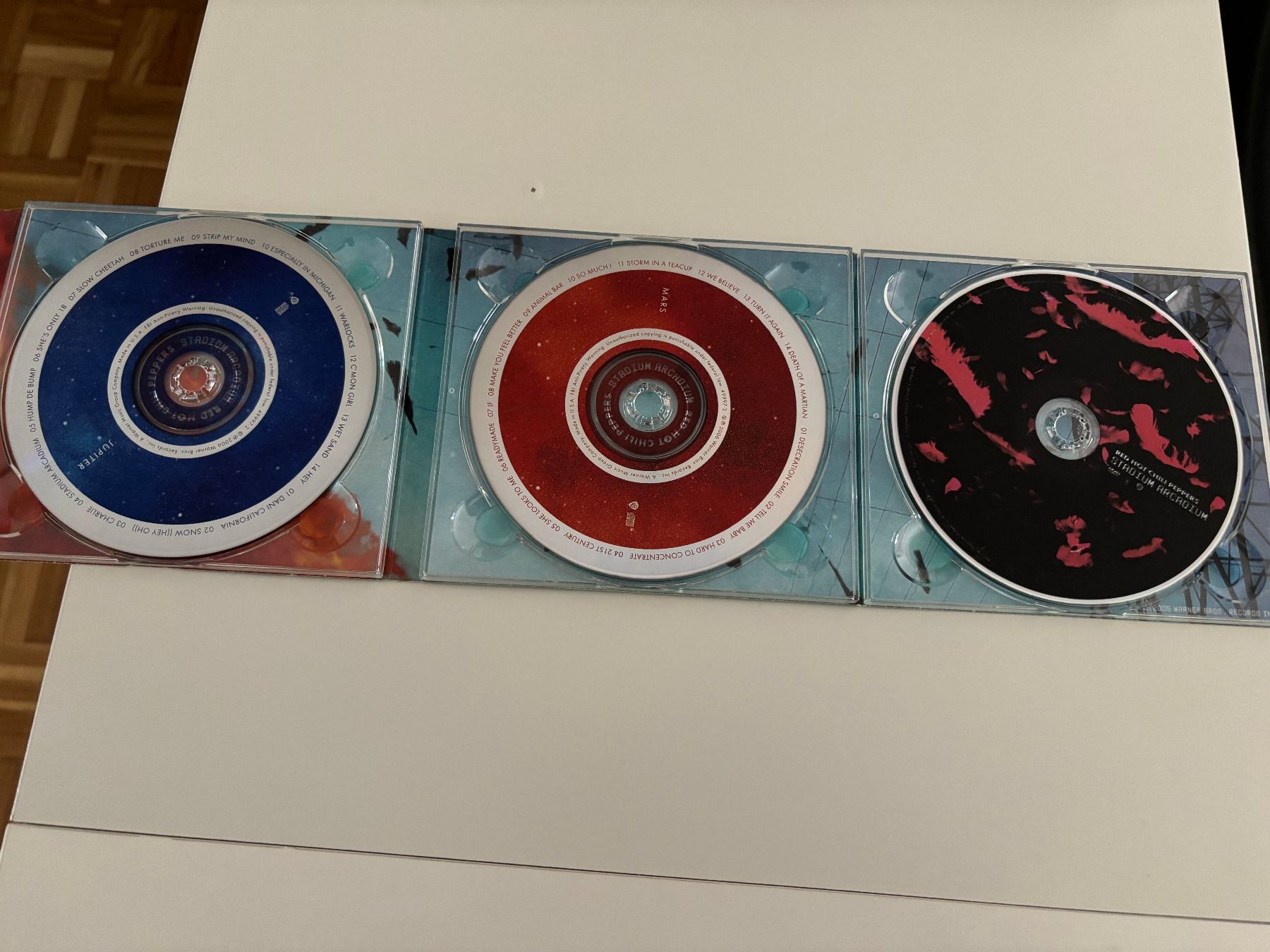 CDs: Red Hot Chily Peppers - Stadium Arcadium 2CDs/1DVD – Gebraucht aus Bassersdorf von golden_sun 1