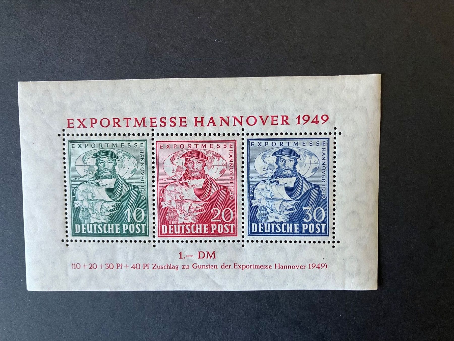 Tutti i francobolli: Hanover Block ** postfrisch – Usato da Baar venduto da Ramona10