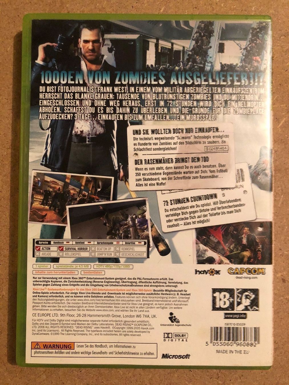 Spiele: Dead Rising für Xbox 360 – Gebraucht aus Kestenholz von Mad18 1