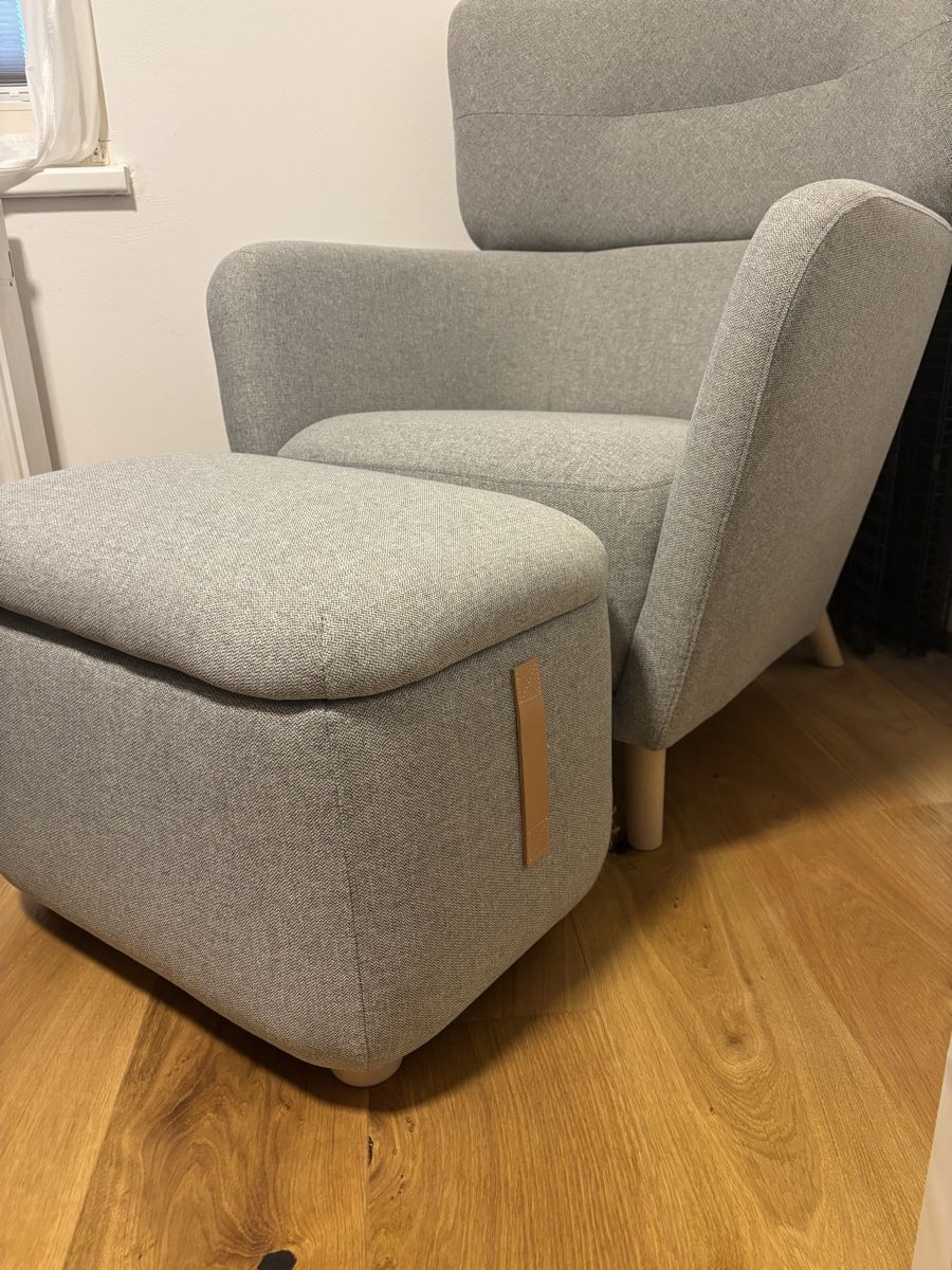 Poltrone: Couch sessel mit fussablage – Usato da Rebstein venduto da Selo38 2