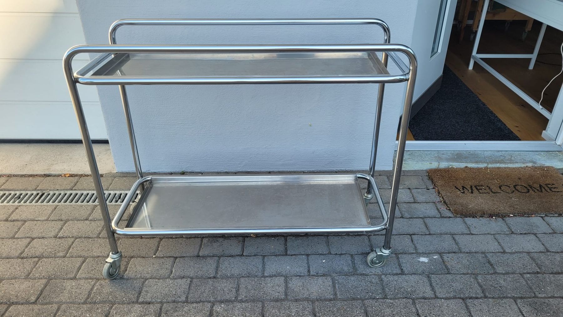 Komplettküchen: Chromstahlwagen – Gebraucht aus Kirchberg SG von juvali