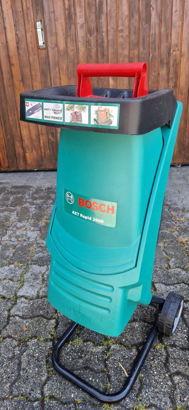Bosch Trinciatrici: Gartenhäcksler Bosch AXT Rapid 2000 – Usato da Spiegel b. Bern venduto da Buri13 2