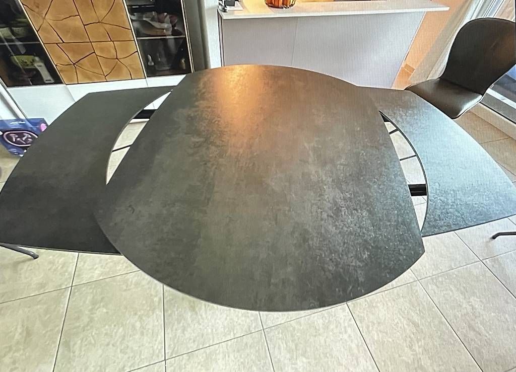 Tavoli: Table en céramique anthracite extensible – Usato da Mollens VS venduto da cha_wh9r 4