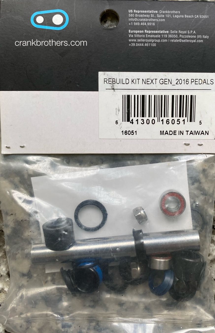 Pezzi di ricambio: Crankbrothers Eggbeater 11 Pedale Titanium – Usato da Küsnacht ZH venduto da ungglethomi 2