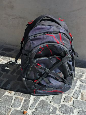 Coocazoo Schulrucksack / Thek lava, gebraucht Zustand gut