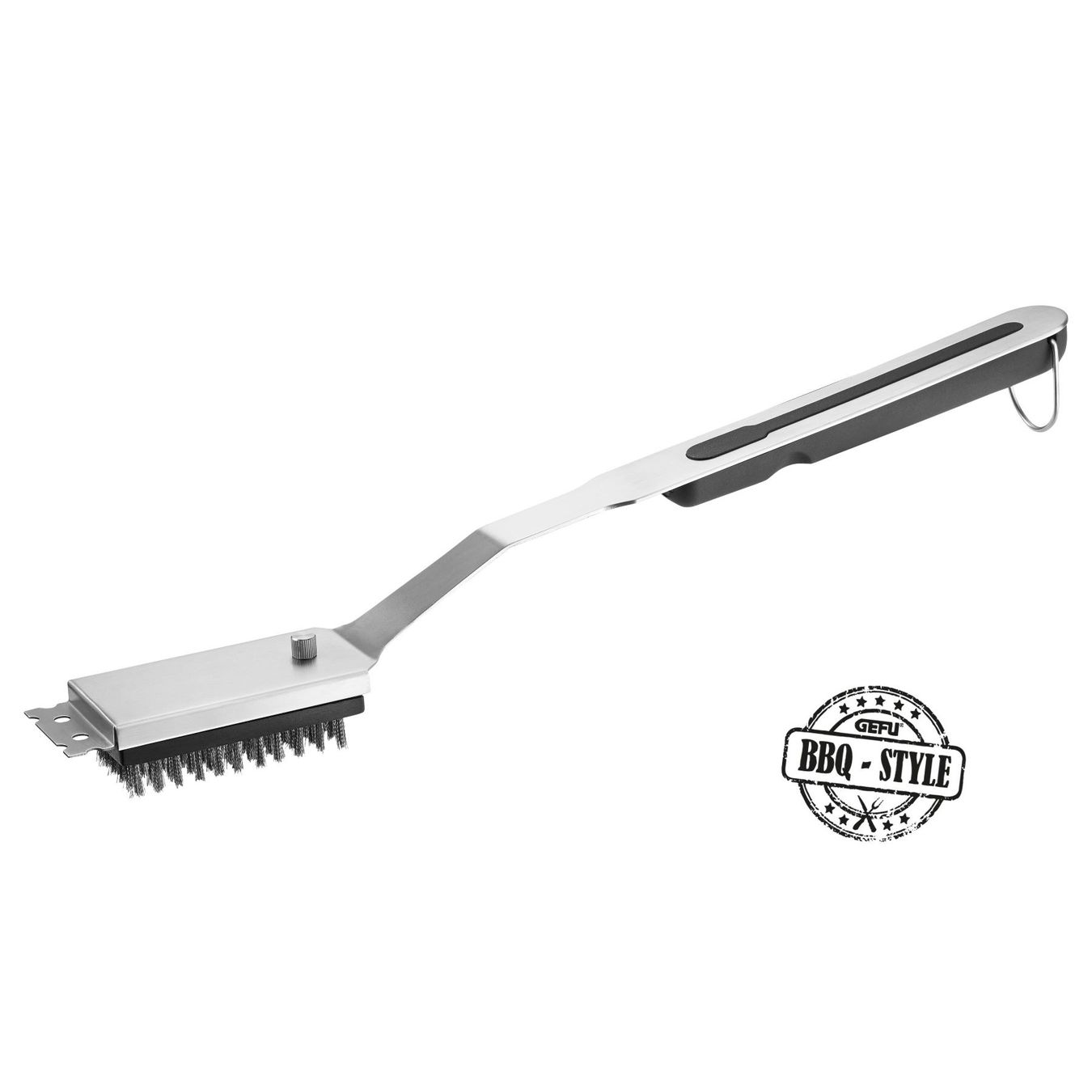 Accessori per grill: Grillbürste Gefu, Bürstenkopf wechselbar – Nuovo e nell'imballaggio originale da Wettingen venduto da kochshop