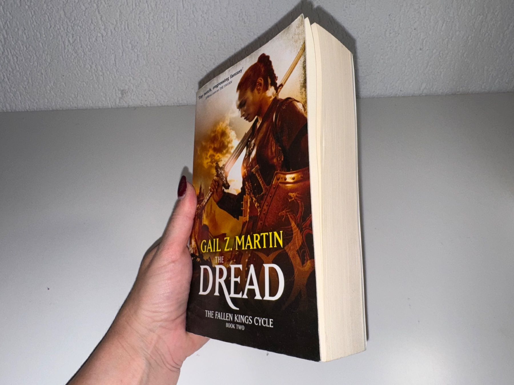 Libri: NOVEL: Gail Z. Martin, The dread – Usato da Grosswangen venduto da English_books 1
