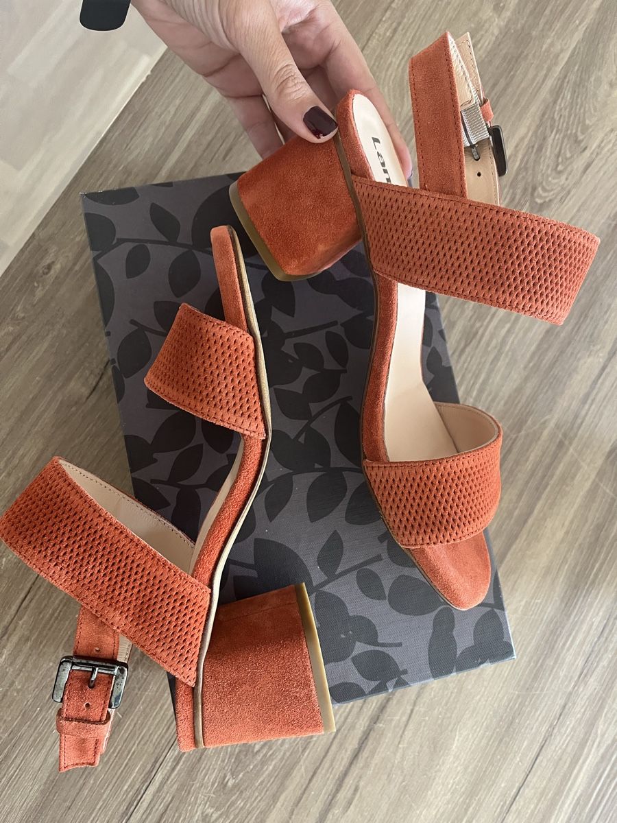 Damenschuhe: Stylish Lamica Suede Leather Sandals, Size 39 – Neu und originalverpackt aus Zürich von cme_ft9l 3