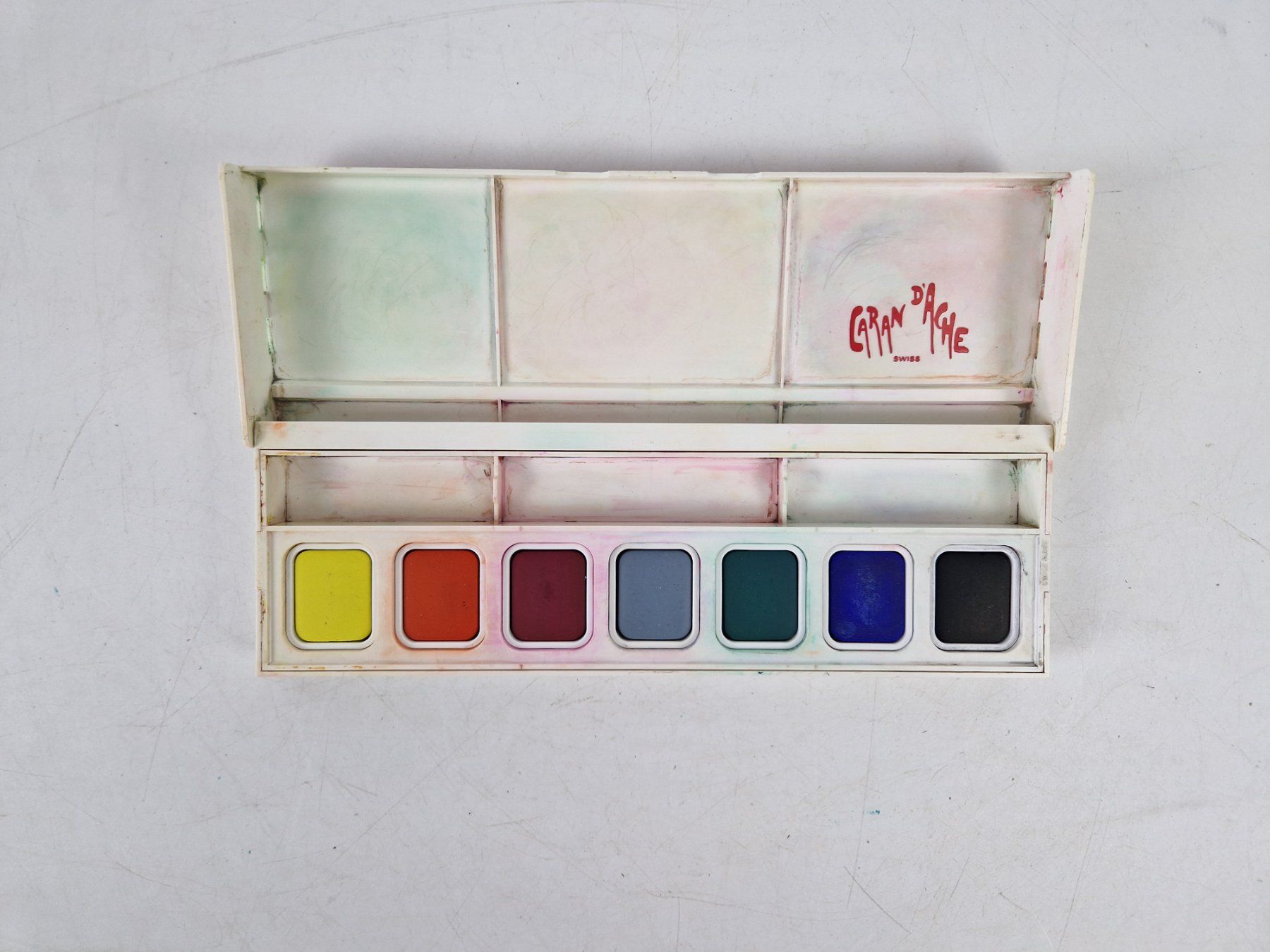 Colori: CARAN D'ACHE Gouache Wasserfarben-Set – Usato da Muhen venduto da Restwert_Muhen 1