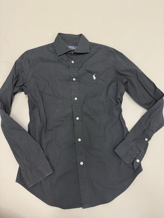 Schwarzes Polo Ralph Lauren Hemd, Slim Fit, Grösse 6