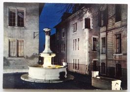 Genève, La fontaine et la place du Perron