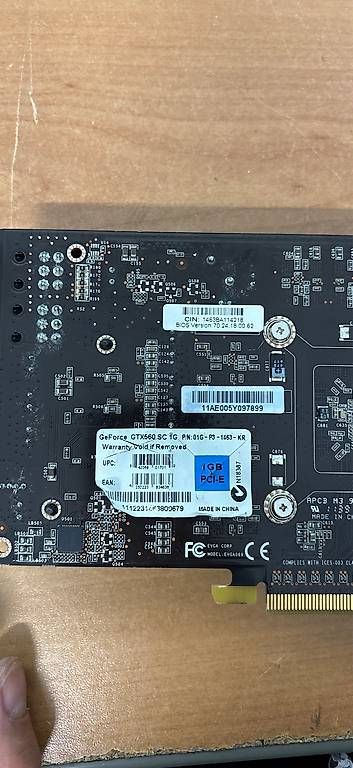 Cartes graphiques: Evga. Gtx 560 Superclock – D'occasion à Niederuzwil par LA-Electronics 1