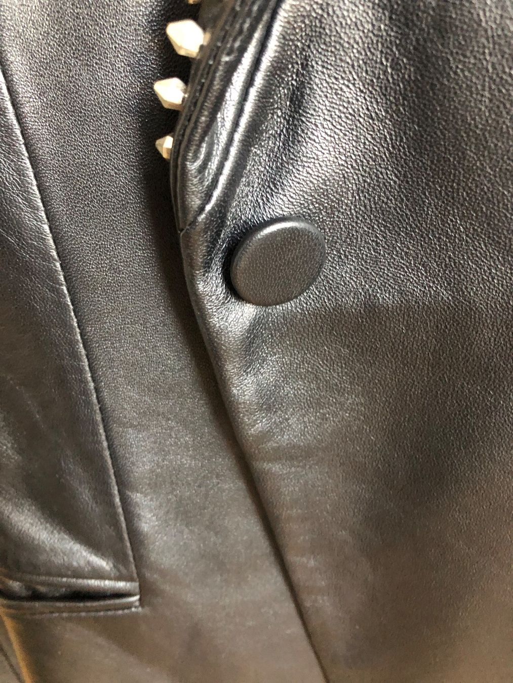 Philipp Plein Giacche: Philipp Plein leather jacket – Usato da Lugano venduto da Vintage.Mood 2