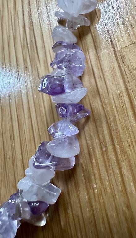 Colliers: Wunderschöne Edelsteinkette Amethyst – Neuf (Voir description) à Bern par cpiller01 2