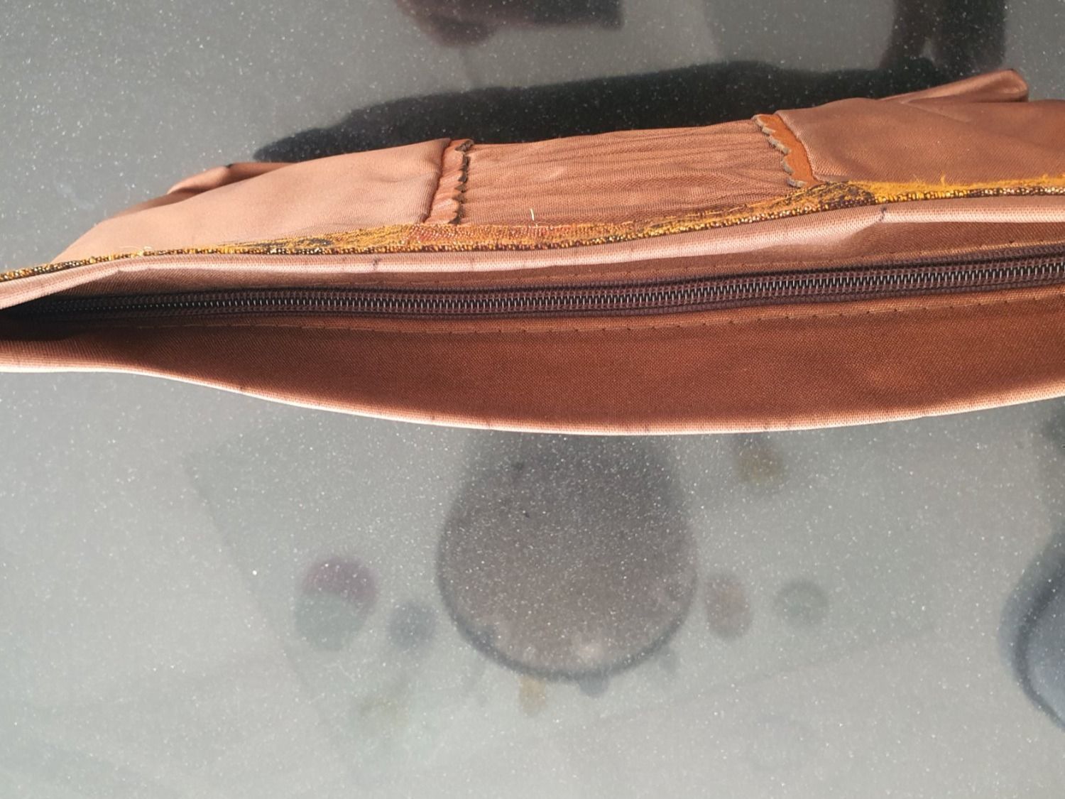 Taschen für Damen: Pochette vintage bronzée. – Gebraucht aus CASLANO von Bebesa 2