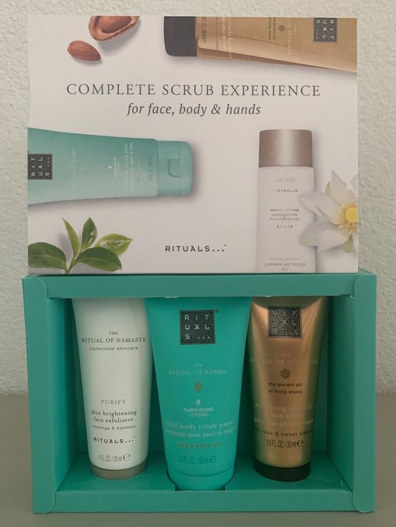 RITUALS Complet Scrub Experiens for face, Body & hands NEU | Kaufen auf ...