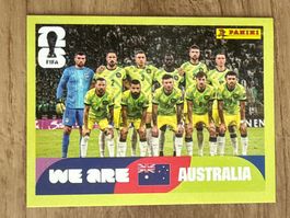 Panini FIFA World Cup 2026 Sticker Team Australien AUS 13