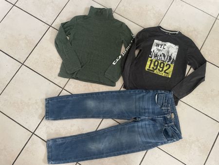 Campus/Manor Jungen Kleiderpaket Gr. 140Jeans & Shirts